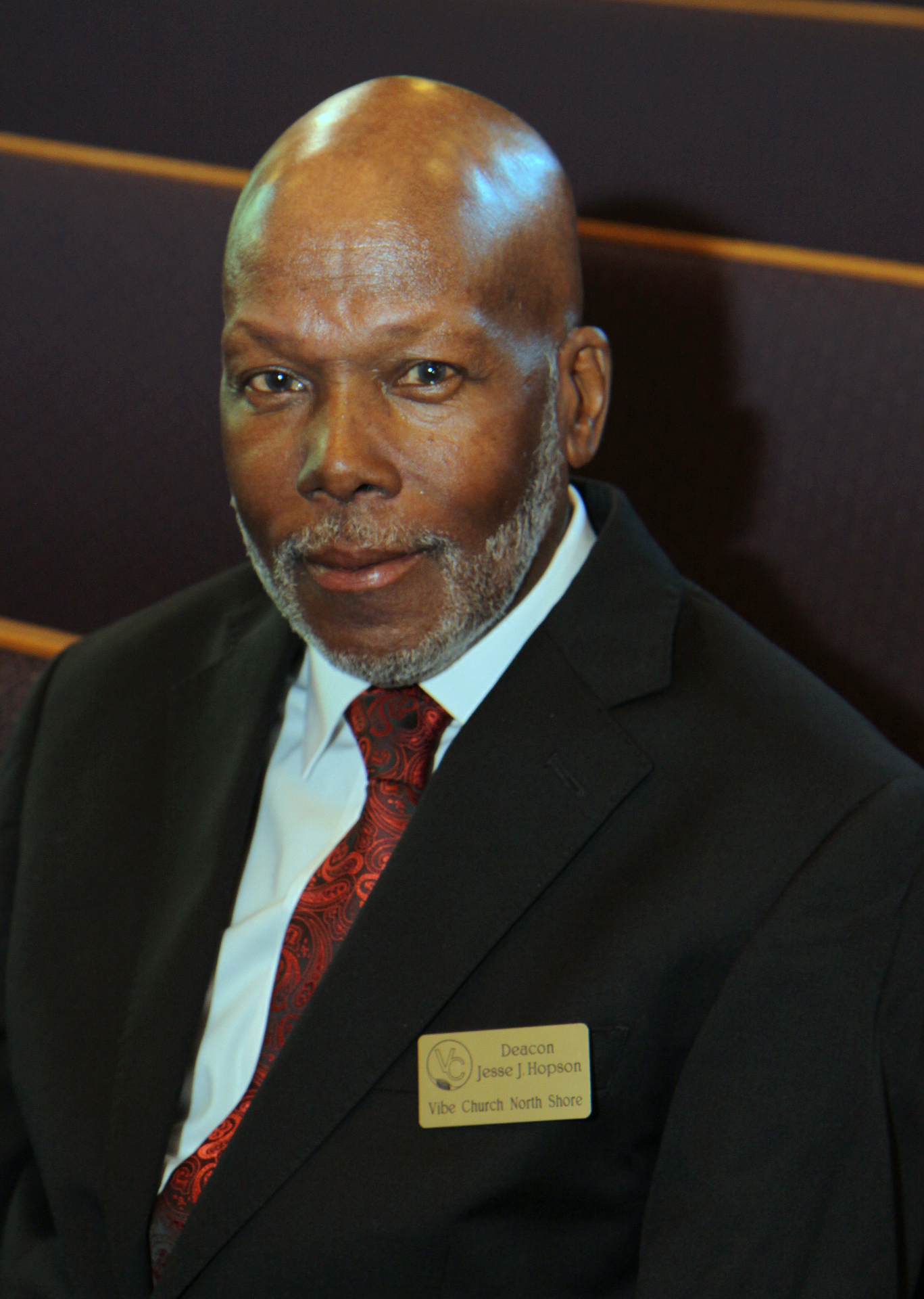 Deacon Jesse J. Hopson — Director of Facilities Operations & Chairmen of the Deacon Board