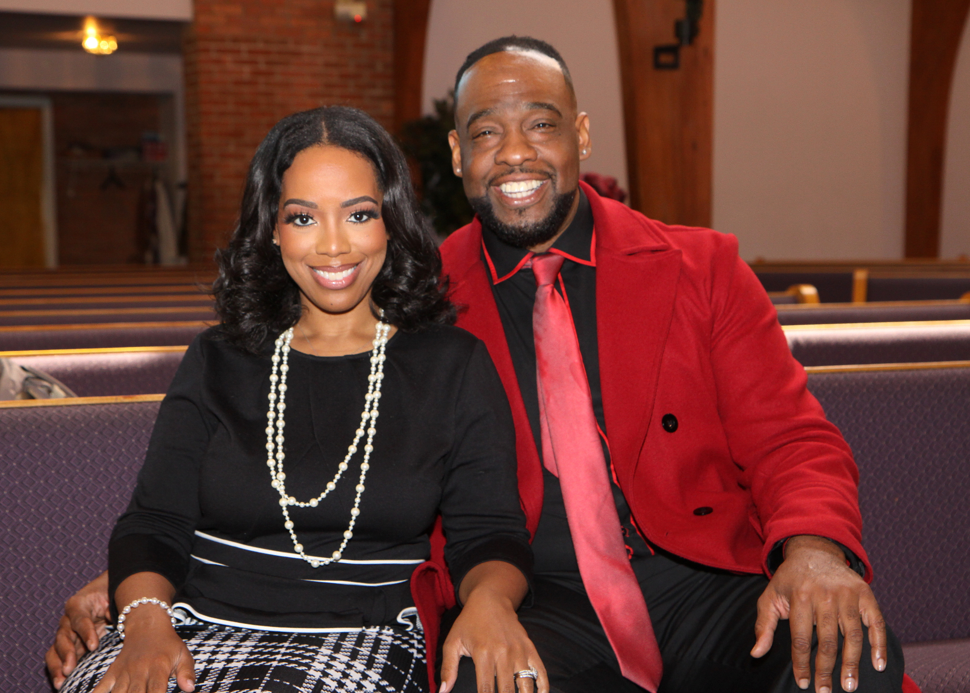 Pastor Henderson and First Lady Tamika